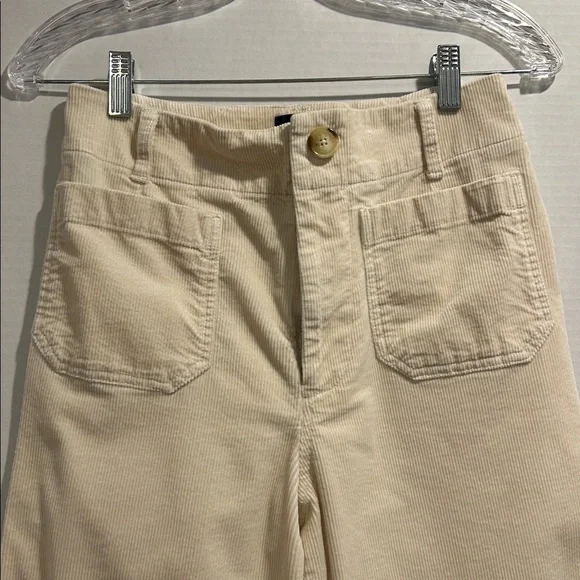 Anthropologie The Colette Corduroy Crop Wide-Leg Pants by Maeve 27 - Picture 3 of 16